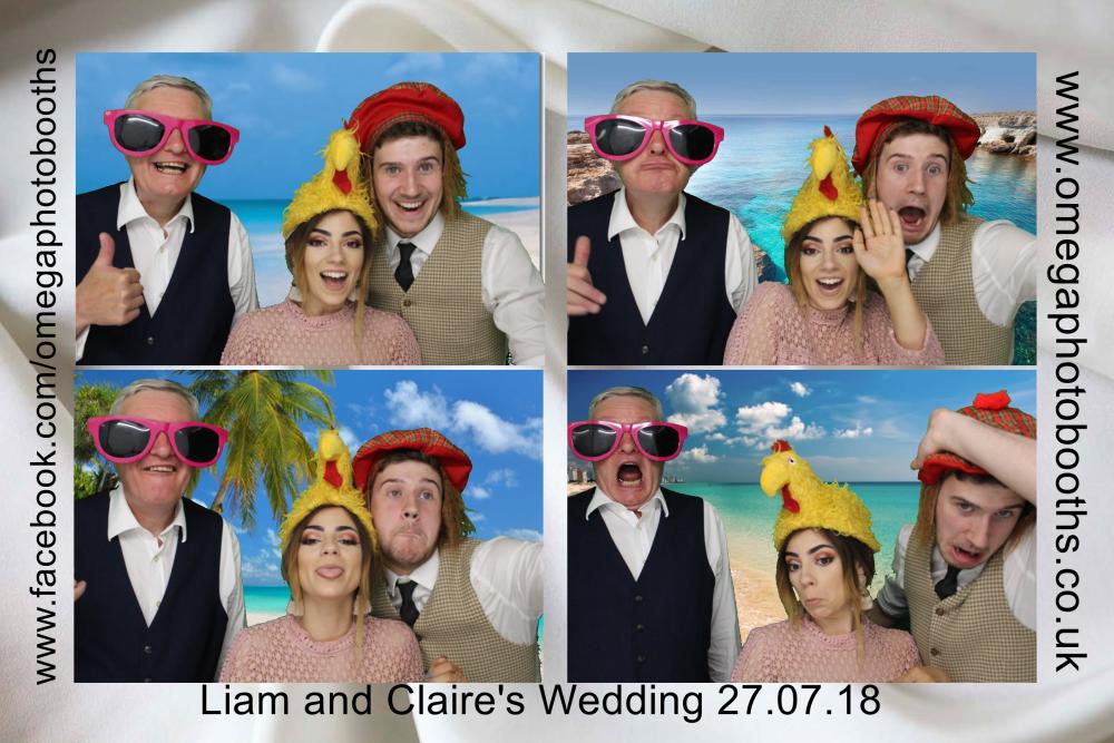 Liam & Claire's Wedding | View more photos from the event at gallery.omegaphotobooths.co.uk/u/Omega-Photobooths/Liam-Claires-Wedding